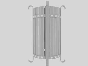 trash can 02 3D Model