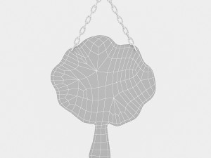 tree frame 3d 3D Модель