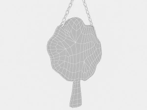 tree frame 3d 3D Model