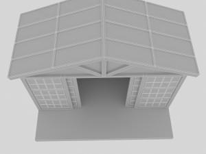 winter garden 3D Модель