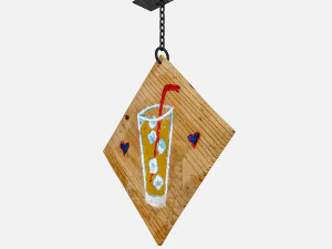 moldura de madeira 05 Modelo 3D