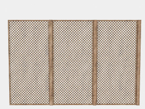 wooden separator 3D Model