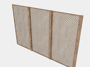 separador de madera Modelo 3D