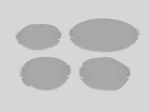 3d wooden trays model 3D Model