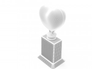 3d valentines day reward 3D Model