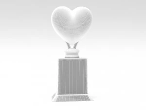 3d valentines day reward 3D Model