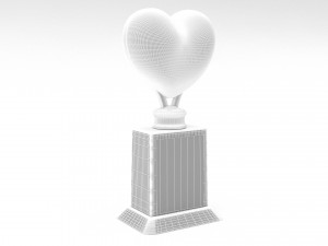 3d valentines day reward 3D Model