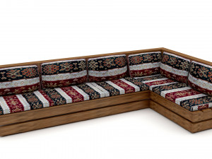 3d authentic garden chair Modelo 3D