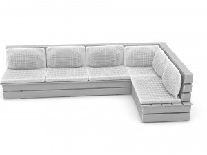 3d authentic garden chair Modelo 3D