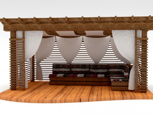 wooden camellia 3D Model