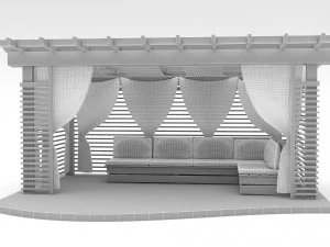 wooden camellia 3D Model