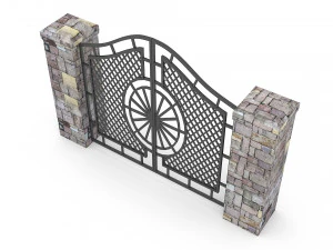 garden gate 3D Model