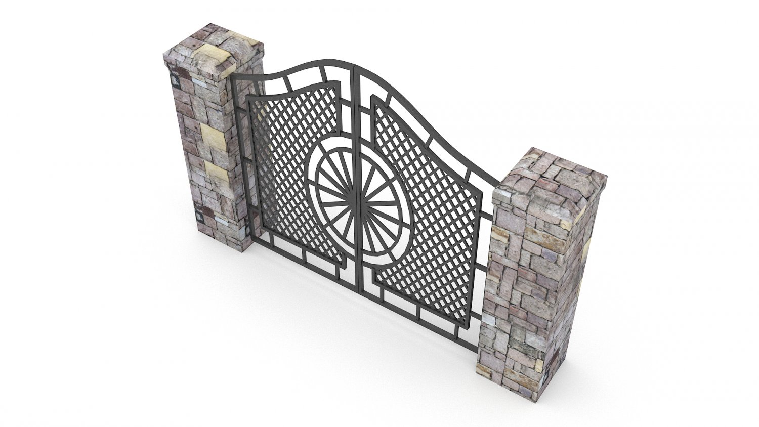 Gate 3d model