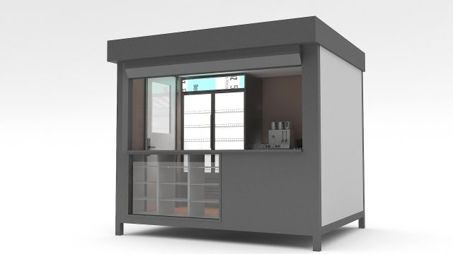 3d modern sideboard 3D मॉडल .c4d .max .obj .3ds .fbx .stl .blend 