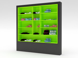 pharmacy decorative medicine 02 Modello 3D
