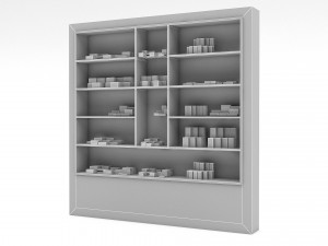 pharmacy decorative medicine 02 Modello 3D