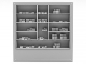 pharmacy decorative medicine 02 Modello 3D