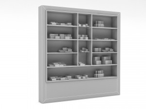 pharmacy decorative medicine 02 Modello 3D