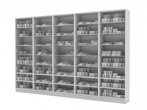 pharmacy decorative medicine cabinet 03 3D Модель