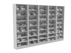 pharmacy decorative medicine cabinet 03 3D Модель