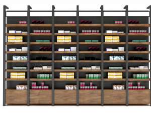 pharmacy decorative medicine cabinet 3D-Modell