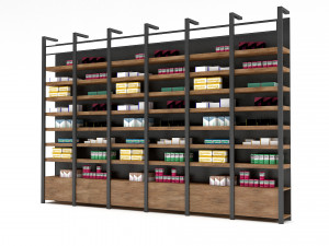 pharmacy decorative medicine cabinet 3D-Modell