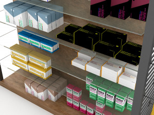 the medicine stand 3D Model