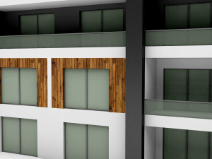 modern building 04 3D-Modell