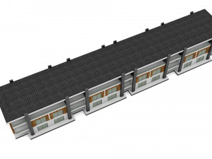 modern building 04 3D-Modell