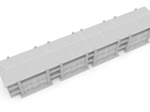 modern building 04 3D-Modell