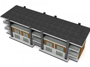 modern building 05 Modelo 3D