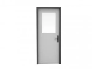 modern lowpoly door 3D Model