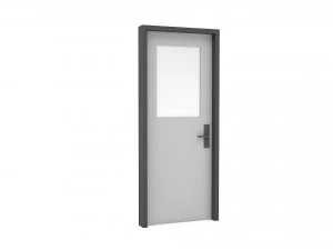 modern lowpoly door 3D Model