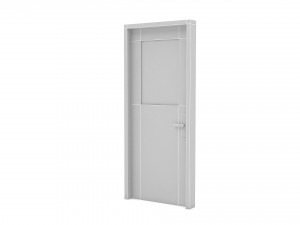 modern lowpoly door 3D 模型