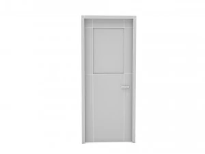modern lowpoly door 3D Model