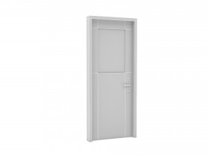 modern lowpoly door 3D 模型