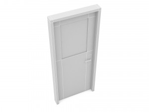 modern lowpoly door 3D 模型