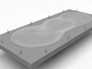 the natural beach 3D Model