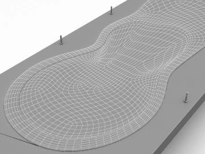 the natural beach 3D Model