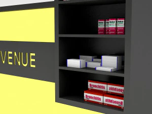 pharmacy sales standards 3D Model