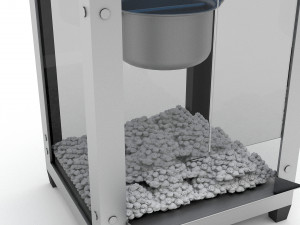 3d popcorn machine 3D-Modell