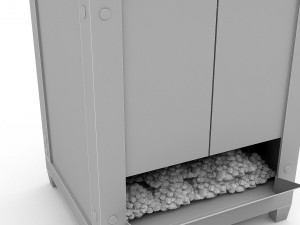 3d popcorn machine 3D-Modell
