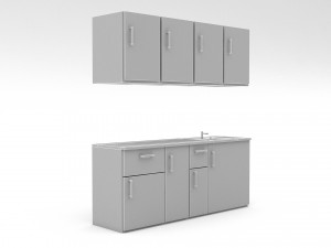 simple kitchen 3D Model