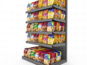 cookie and chips store 3D Model