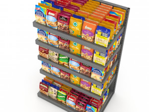 cookie and chips store 3D Model
