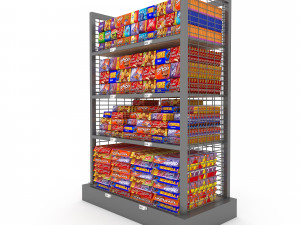 the chocolate store 3d Modèle 3D