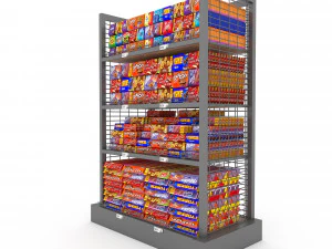 the chocolate store 3d 3D Model