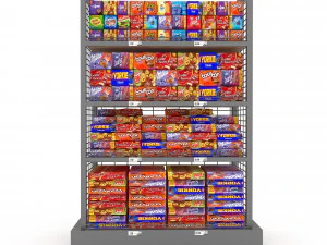the chocolate store 3d 3D Model