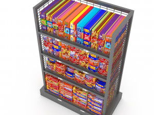 the chocolate store 3d Modèle 3D
