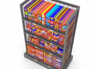 the chocolate store 3d 3D Model